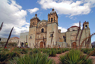 a Szent Domonkos templom Oaxacában