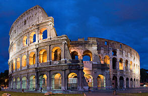 a Colosseum éjszaka