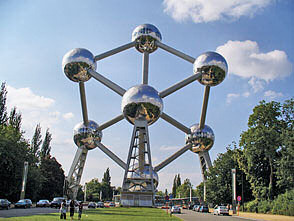 Brüsszel: az Atomium