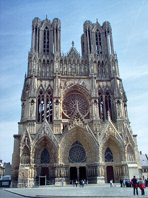 Reims gótikus katedrálisa