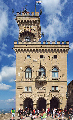 San Marino a Parlament épülete