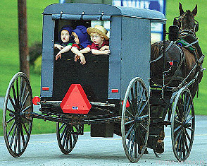 amish gyerekek a lancasteri farmon
