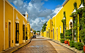 Izamal, a sárga város