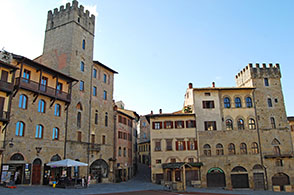 Arezzo főtere