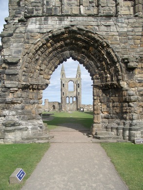 St. Andrews a középkori katedrális romjai